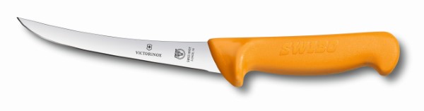Swibo, boning knife, 16cm, straight, orange, sb-sheath