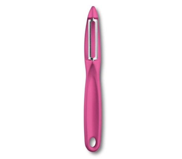 Tomato peeler I, serrated, pink