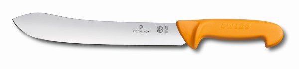 Swibo, butcher knife, 25cm, straight, orange, sb-sheath