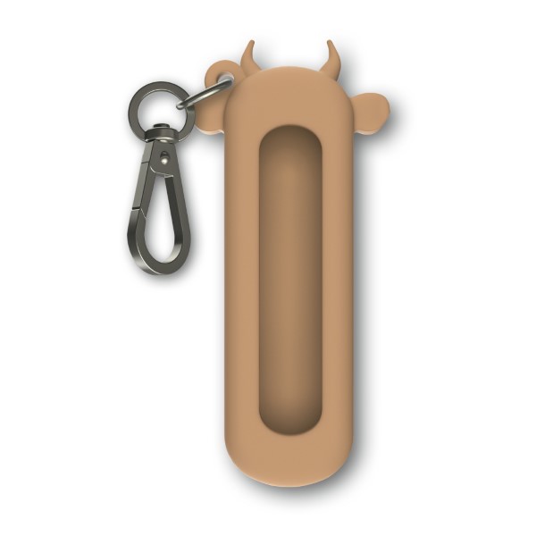 Silicone Case, Cow, Wet Sand