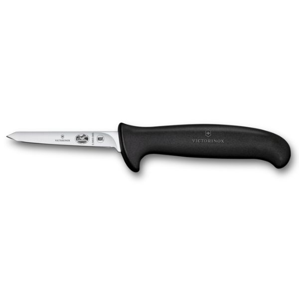 Fibrox, poultry knife, 8cm, straight, small, black