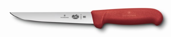 Fibrox, boning knife, 15cm, straight, red