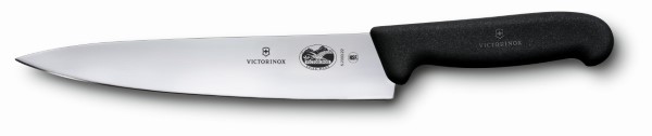 Fibrox, chef's knife, 22cm, straight, black