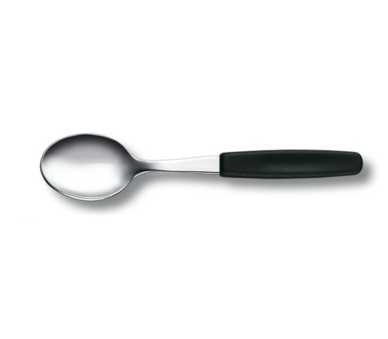 Swiss Classic, tea spoon, black