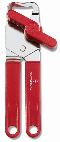 Universal can opener, red