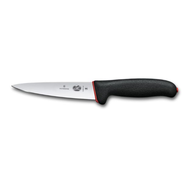 Dual Grip, sticking knife, 14cm, black/red