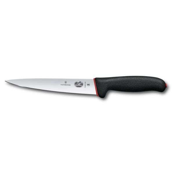 Dual Grip, sticking knife, 18cm, black/red