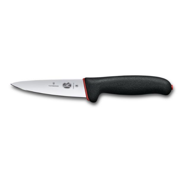Dual Grip, sticking knife, 12cm, black/red