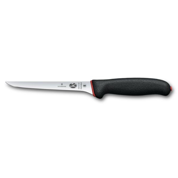 Dual Grip, boning knife, 15cm, flexible, black/red