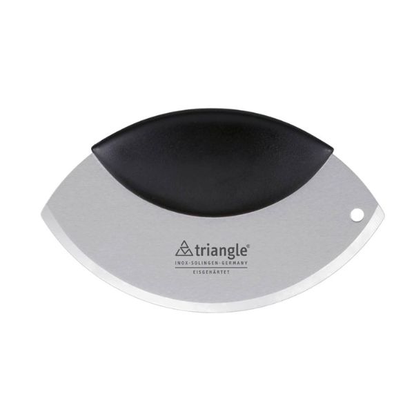 One-hand mincing knife 17cm, tempered, boxed