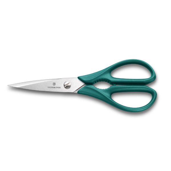 Multipurpose kitchen scissors, 20cm, green