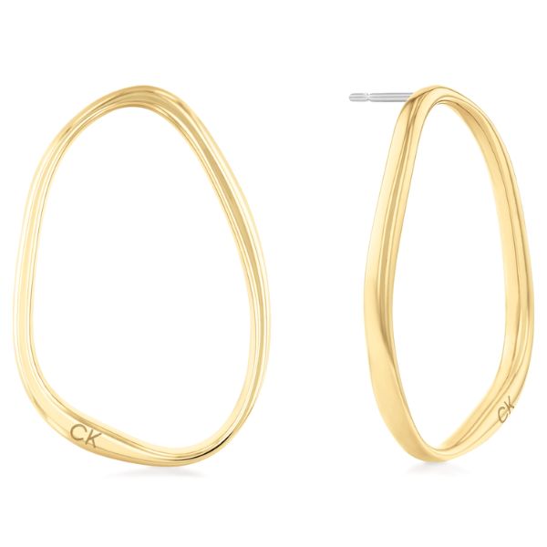 Calvin Klein Elongated Drops GP Earrings