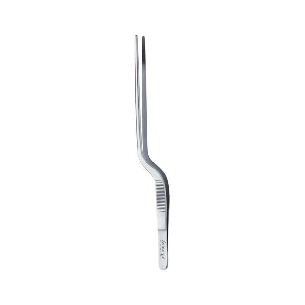 Tweezers double cranked 14cm, carded