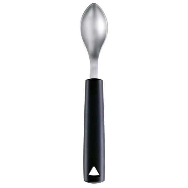 Quenelle spoon, large, carded