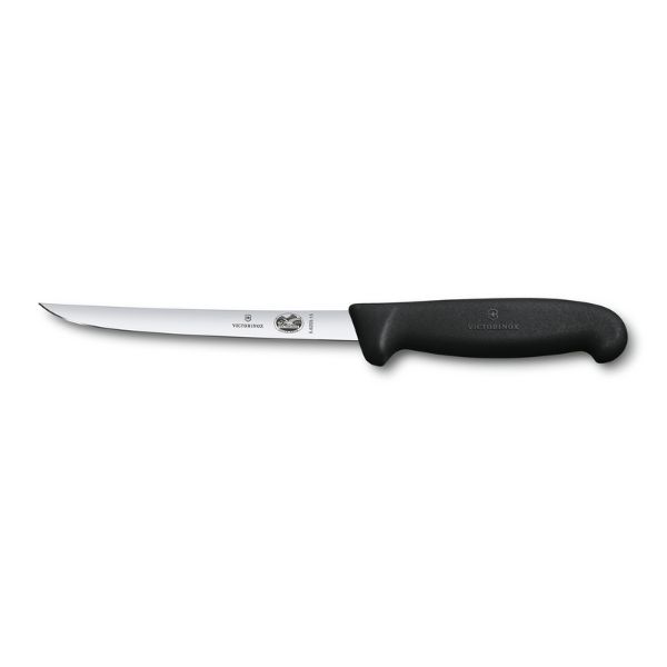 Fibrox, boning knife, 15cm, straight, black