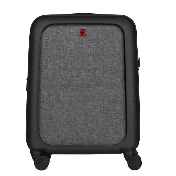 Wenger, Syntry, Carry-On Case with Laptop Compartment, Black / Heather Grey ( R )
