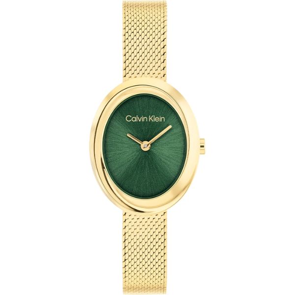 Calvin Klein Twisted Bezel Watch