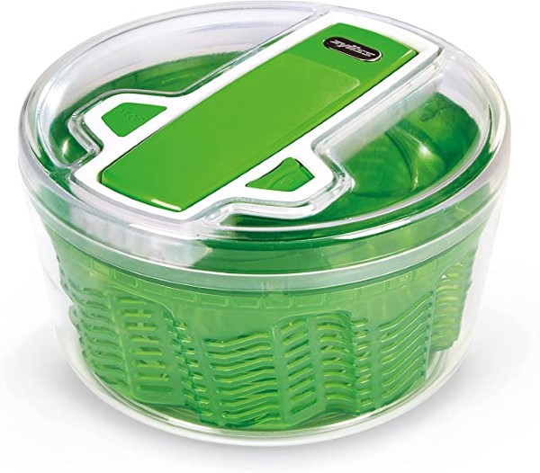 Zyliss Swift Dry Salad Spinner Small Green