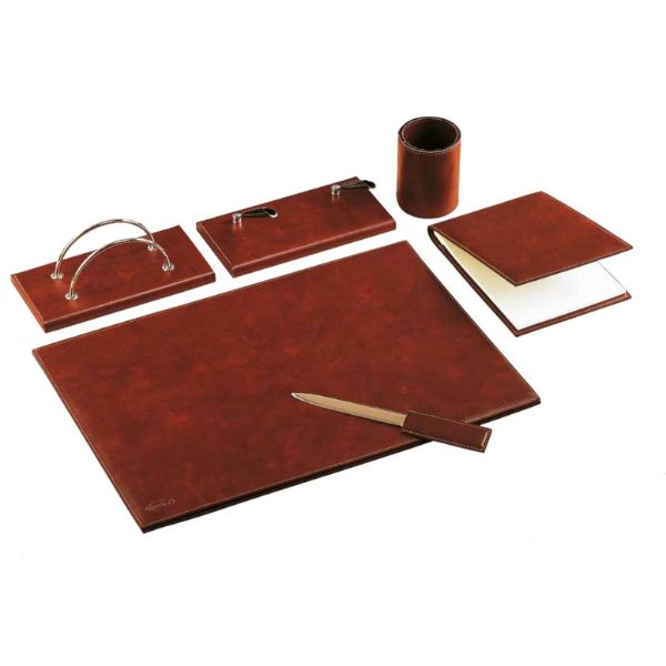 Desk Set Teolo Middlebrown 6 pcs