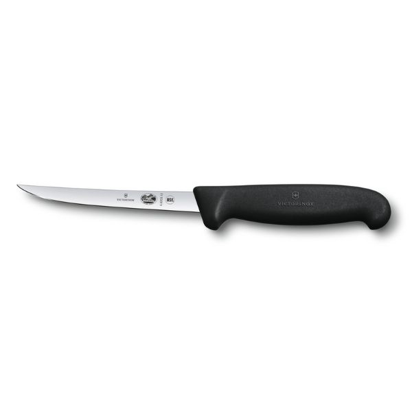 Fibrox, boning knife, 12cm, straight, black