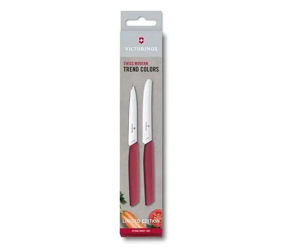 Swiss Modern Paring Knife Set 2Pcs Bold LE2022