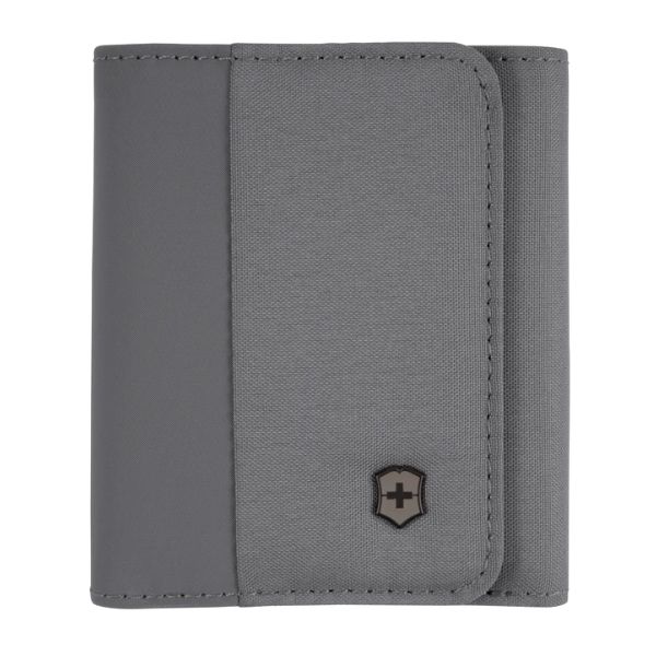 Travel Essentials, Tri-Fold Wallet, Frost Grey