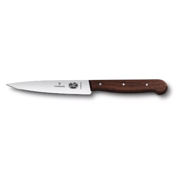 Wood Chef's Knife 12cm Straight, Modified Pine