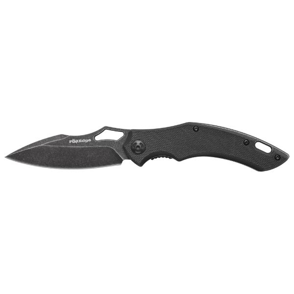 Fox Edge Sparrow Folding Knife Black Handle