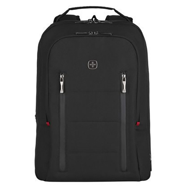 Wenger, City Traveler, Carry-On 16" Laptop Backpack w/ 12" Tablet Pocket, Black