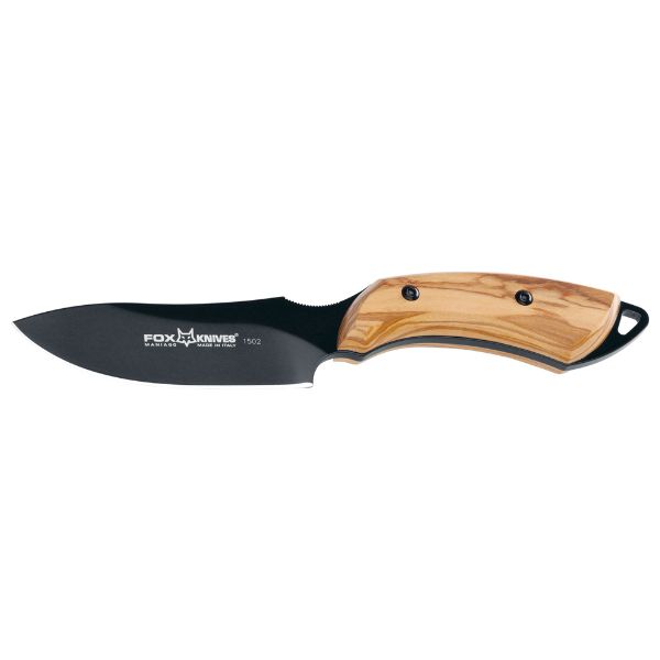 Fox European Hunter Fixed Knife Olive Wood Collection