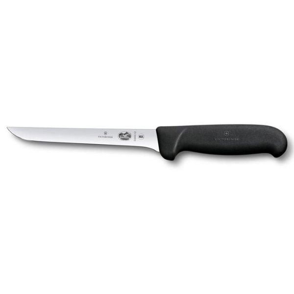 Fibrox, boning knife, 12cm, straight, black
