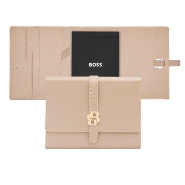 Boss Folder A5 Double B Nude