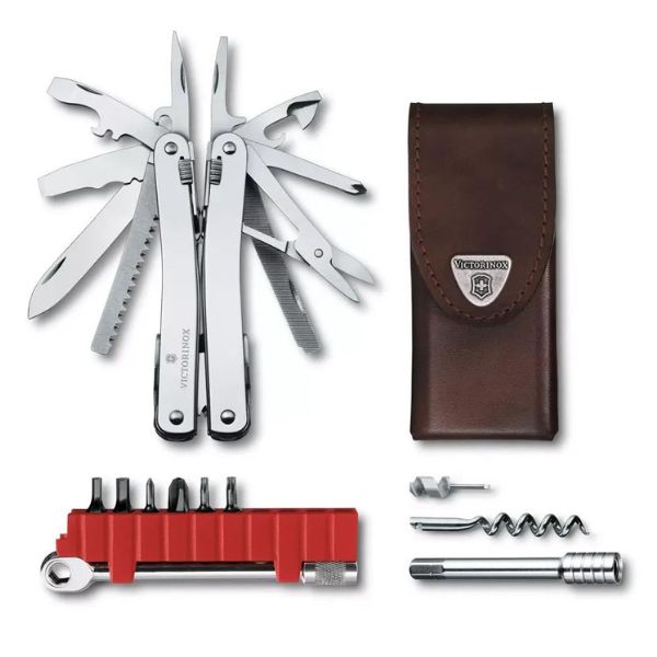 Swiss Tool Spirit X Plus Ratchet, silver