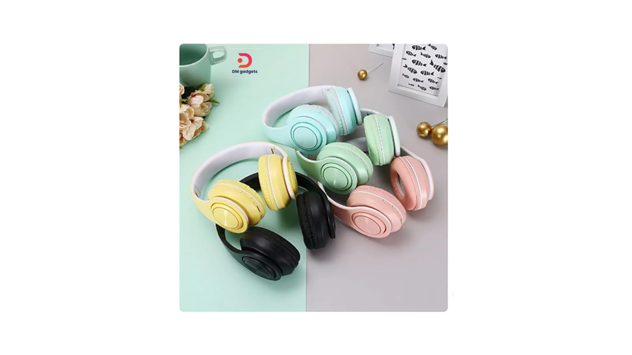 514N#Kouvolsen®P39 KOS-15019 Wireless On-Ear Bluetooth 5.0 Headphones – Green