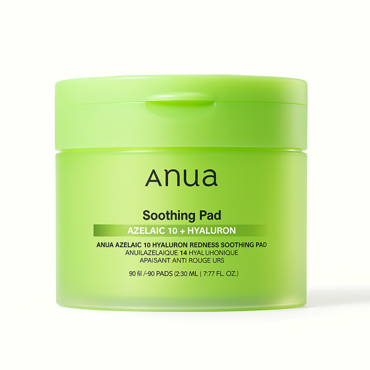 Anua – Azelaic Acid 10 Hyaluron Redness Soothing Pad 230Ml (90Ea)