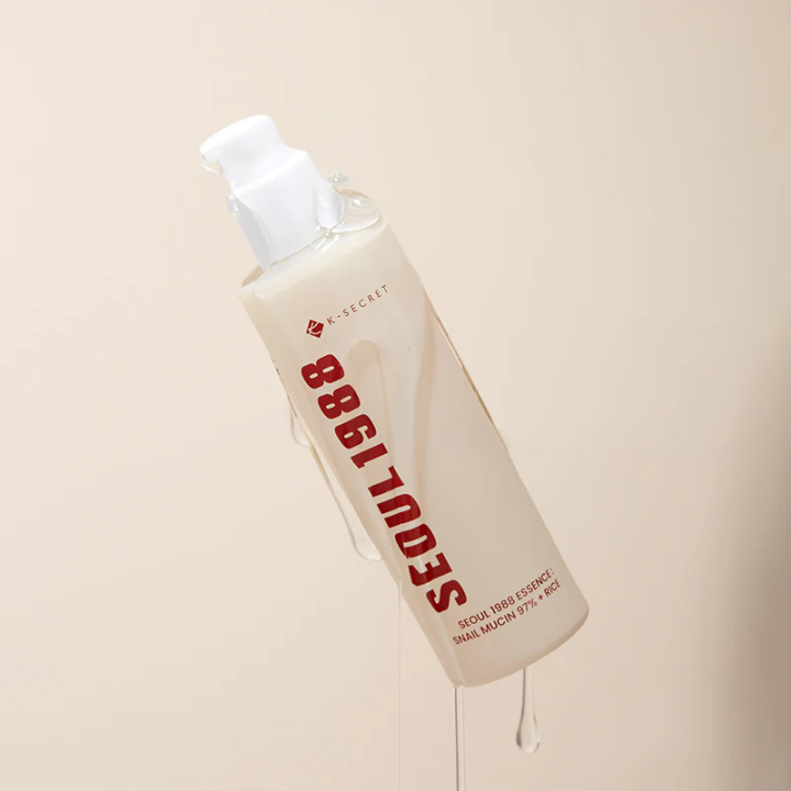 K-Secret – Seoul 1988 Essence : Snail Mucin 97% + Rice – 100Ml