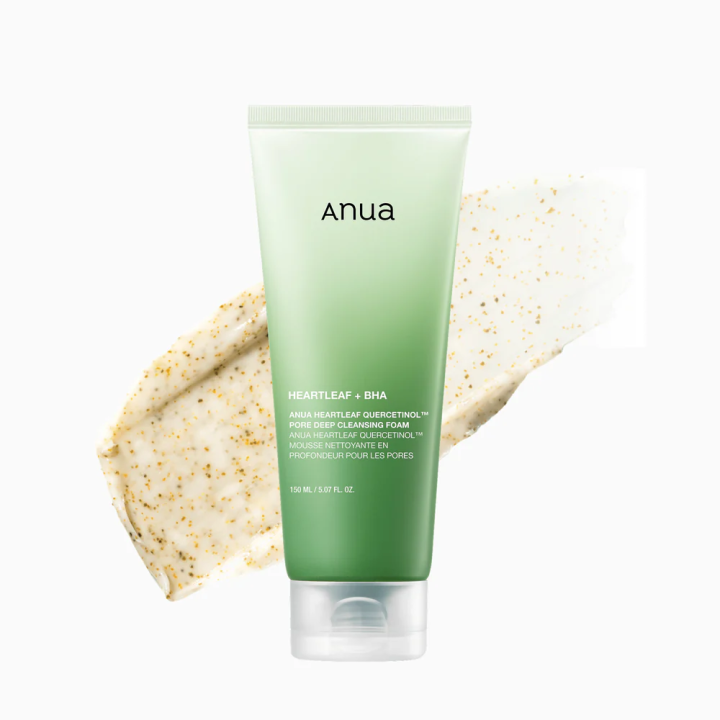 Anua – Heartleaf Quercetinol Pore Deep Cleansing Foam 150 Ml