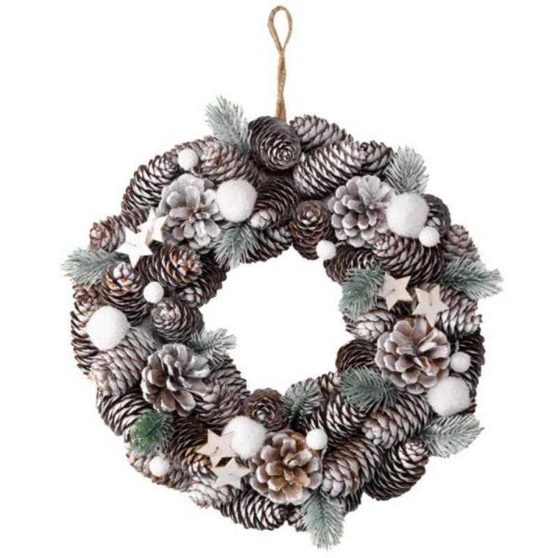 FROSTPINE WREATH  50CM