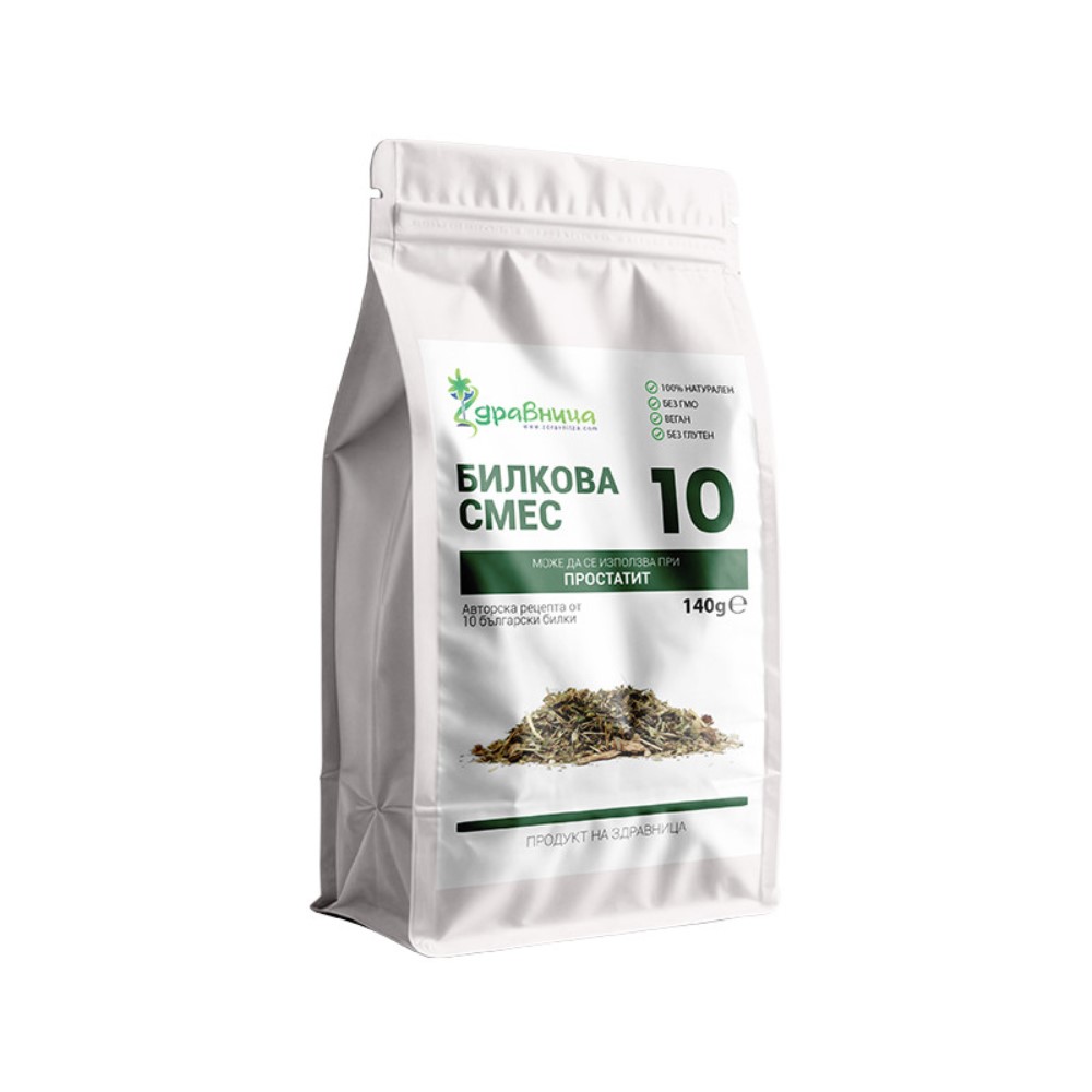 Herbal Mixture No 10 In Prostatitis, 140 g, Zdravnitza