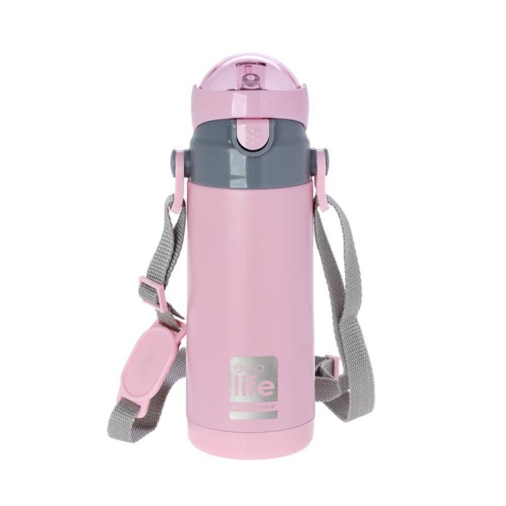Ecolife Kids Thermos Pink 450Ml