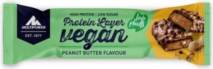 Multipower Protein Layer Vegan 55G Peanut Butter
