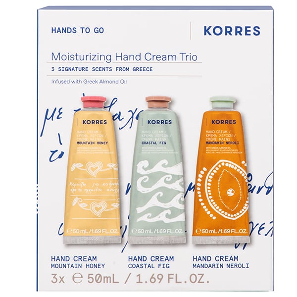 Korres 4241/21013619 Set Hand Cream Trio