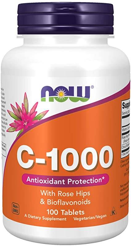 Now Vitamin C 1000 Rosehip Biof