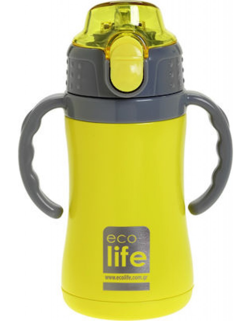 Ecolife Kids Thermo 300Ml Yellow