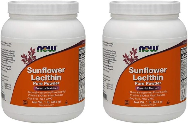Now Sunflower Lecithin Powder 454G