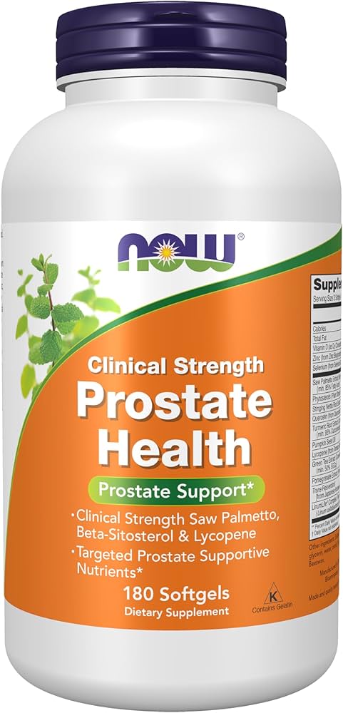 Now Clinical Strength Prostate180 Softgels