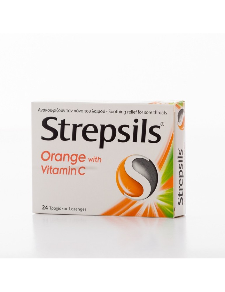 Strepsils Vit C Pastilles 24