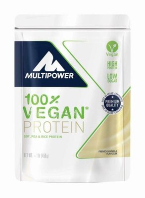 Multipower 100% Vegan Protein 450G Vanilla