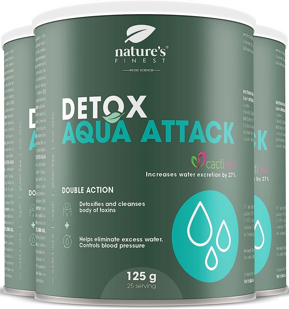 Natures Finest Detox Aqua Attack 125g
