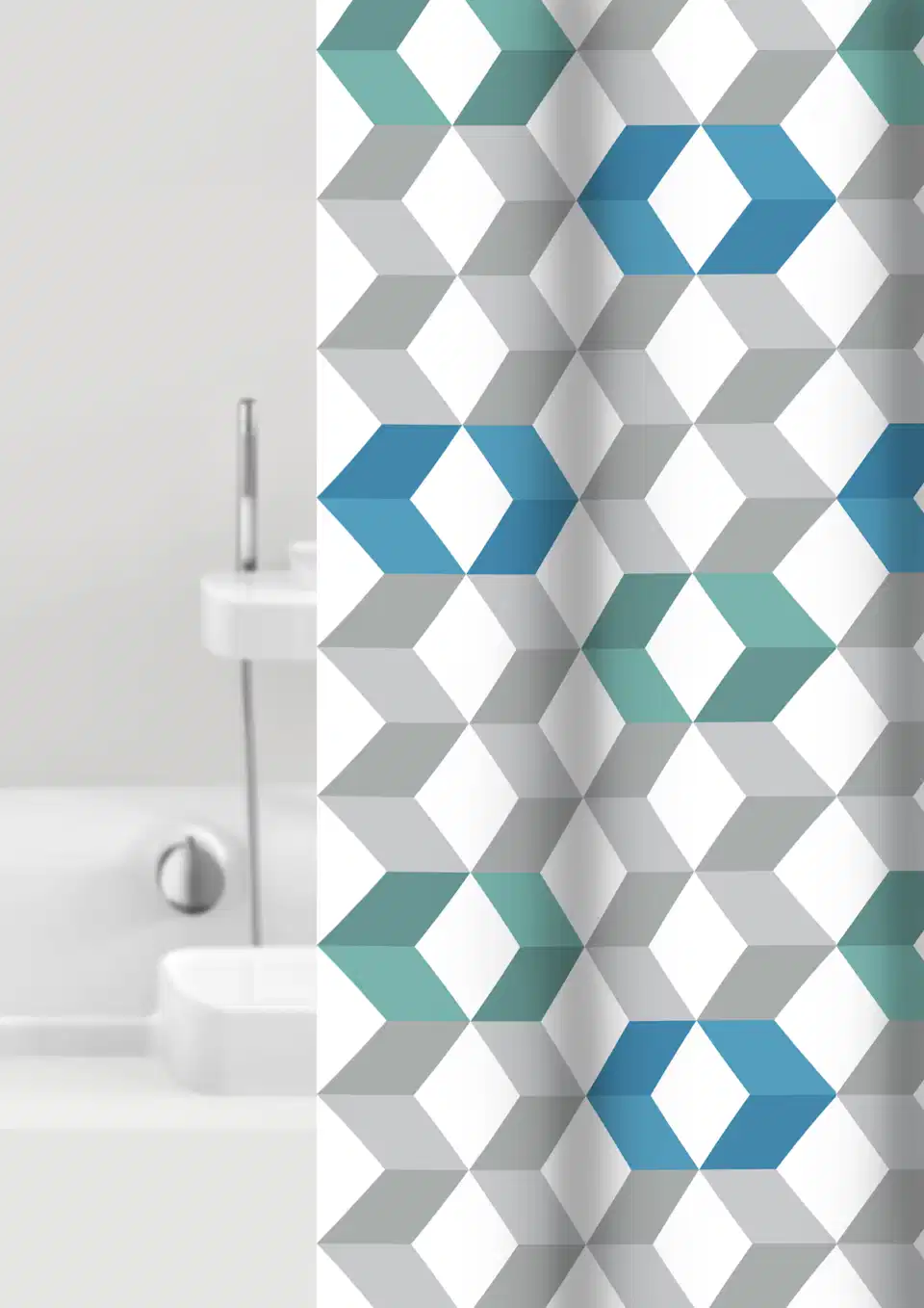 BACCHETTA BATHROOM CURTΑΙΝ FANATASY 180X200CM